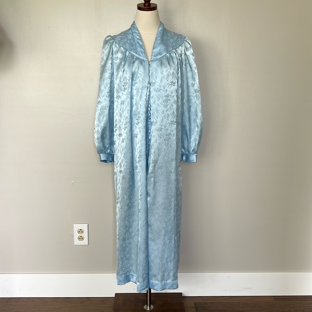 Vintage Dior Satin Housecoat